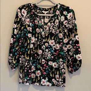 Crown and Ivy Floral Blouse